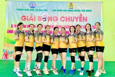 Giải bóng chuyền kỉ niệm 42 năm Ngày Nhà giáo Việt Nam